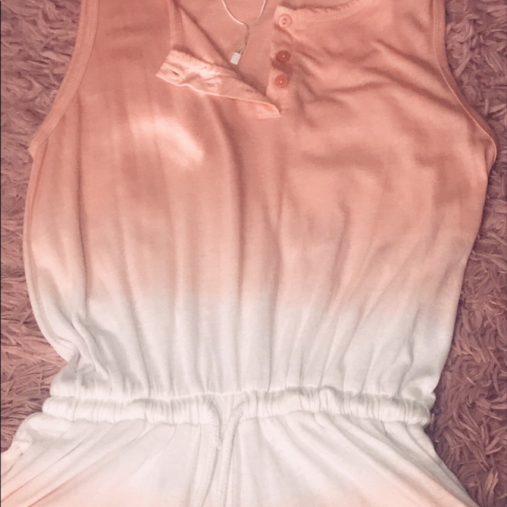 Ombre Short Romper Set